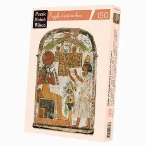 PUZZLE BOIS WILSON - ART EGYPTIEN : STELE DE DJEDBASTET - 150 PIECES
