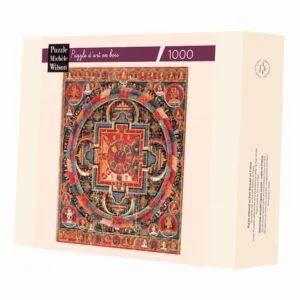 PUZZLE BOIS WILSON - ART TIBETAIN : MANDALA DE NAIRATMYA - 1000 PIECES