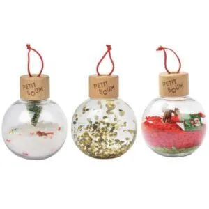 BOULES DE NOEL SENSORIELLES - PETIT BOUM