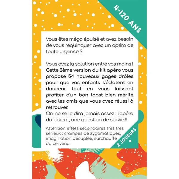 PARENT EPUISÉ - KIT DE SURVIE APÉRO-2023