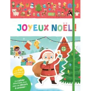 AUTOCOLLANTS ET DECORS JOYEUX NOEL - AUZOU