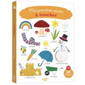 LIVRE MES PREMIERES SAISONS A TOUCHER - AUZOU