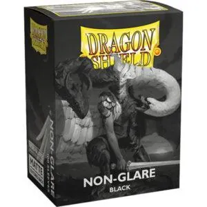 100 DRAGON SHIELD MATTE - NON GLARE BLACK V2