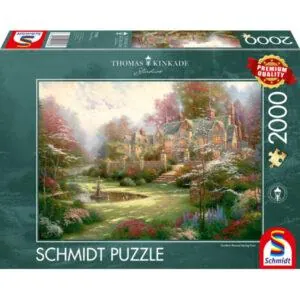PUZZLE SCHMIDT - T. KINKADE : LA MAISON DE CAMPAGNE - 2000 PIECES