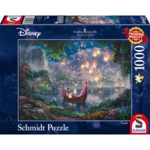 PUZZLE SCHMIDT DISNEY - T. KINKADE : RAIPONCE - 1000 PIECES