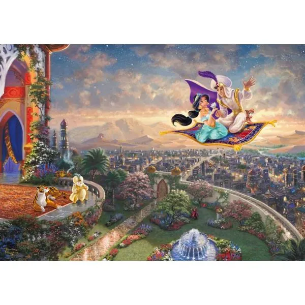 PUZZLE SCHMIDT DISNEY - T. KINKADE : ALADDIN - 1000 PIECES – Image 2