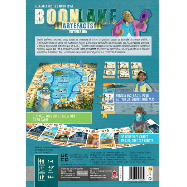BOONLAKE – Extension Artefacts
