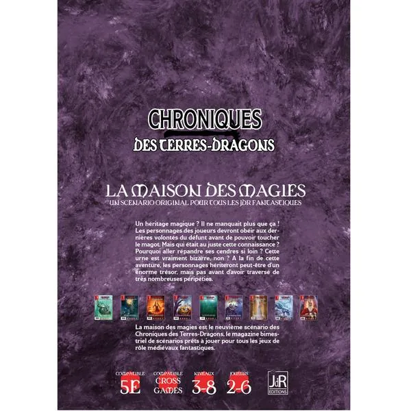 CHRONIQUES DES TERRES DRAGONS – N° 8 La maison des magies