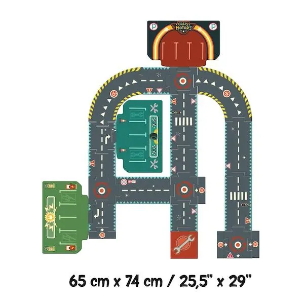 PUZZLE DJECO GEANT CIRCUIT DE VILLE - 20 PIECES – Image 5