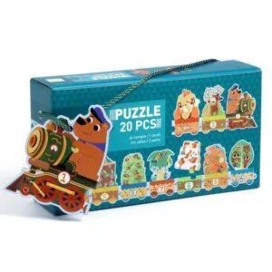 PUZZLE DJECO FRISE : JE COMPTE - 20 PIECES