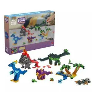 PLUS PLUS - KIT DECOUVERTE - DINOSAURES - 600 PIECES