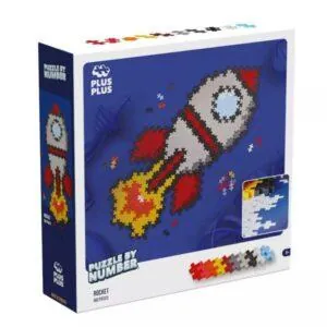 PLUS PLUS - PUZZLE FUSEE - 500 PIECES
