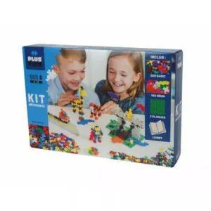 PLUS PLUS - KIT DECOUVERTE - BASIC / NEON - 600 PIECES