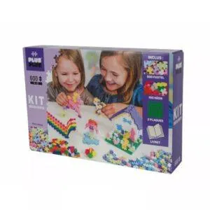 PLUS PLUS -  KIT DECOUVERTE - PASTEL / NEON - 600 PIECES
