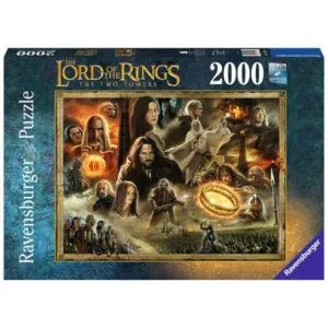 PUZZLE RAVENSBURGER - LE SEIGNEUR DES ANNEAUX : LES 2 TOURS -  2000 PIECES