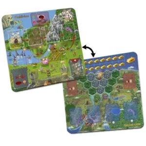 GOLDBLIVION GAMES – Tapis de jeu recto verso Goblivion : Goldblivion