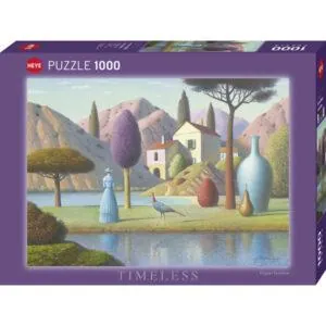 PUZZLE HEYE TIMELESS - E. GORDIETS : LADY IN BLUE - 1000 PIECES