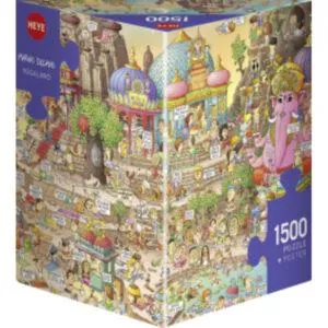 PUZZLE HEYE - M. DEGANO : YOGALAND - 1500 PIECES