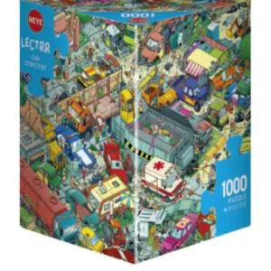 PUZZLE HEYE - LECTRR : CAR CEMETERY - 1000 PIECES