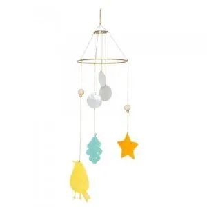PETIT MOBILE NACRE ETOILE - L'OISEAU BATEAU