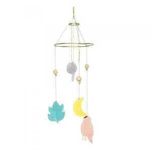 PETIT MOBILE NACRE LUNE - L'OISEAU BATEAU