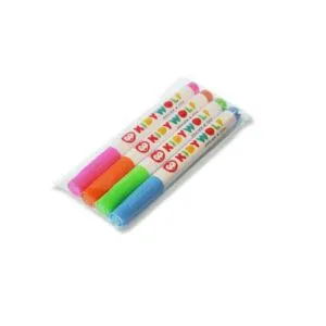 KIDYMARKER - 4 MARQUEURS FLUORESCENTS - KIDYWOLF