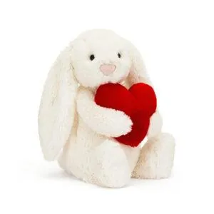 PELUCHE LAPIN COEUR ROUGE - JELLYCAT