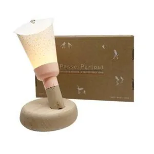 COFFRET LAMPE NOMADE 5 EN 1 : PLEIADES MANCHE ROSE POUDRE - MAISON POLOCHON