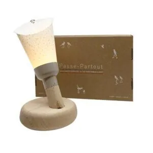 COFFRET LAMPE NOMADE 5 EN 1 : PLEIADES MANCHE TAUPE - MAISON POLOCHON