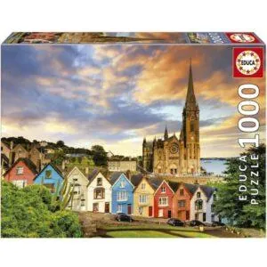 PUZZLE EDUCA : IRLANDE CATHEDRALE DE COBH - 1000 PIECES