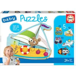 PUZZLE EDUCA BABY : VEHICULES