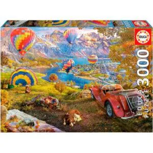 PUZZLE EDUCA : VALLEE DES MONGOLFIERES - 3000 PIECES