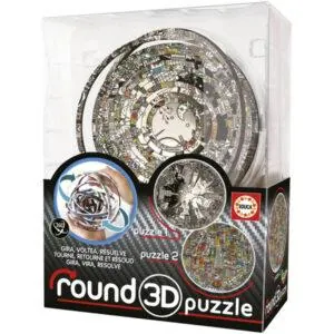 PUZZLE 3D ROUND : CHARLES FAZZINO - EDUCA
