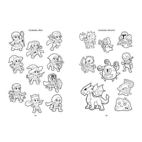 MON PREMIER JEU DE ROLE Une aventure à colorier – Abécédaire