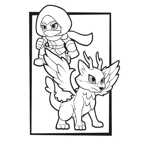 MON PREMIER JEU DE ROLE Une aventure à colorier – Coloriages du Donjon
