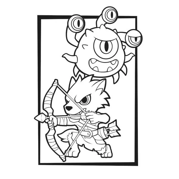 MON PREMIER JEU DE ROLE Une aventure à colorier – Coloriages du Donjon