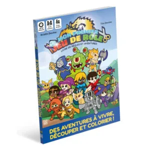 MON PREMIER JEU DE ROLE Une aventure à colorier – Livre de règles