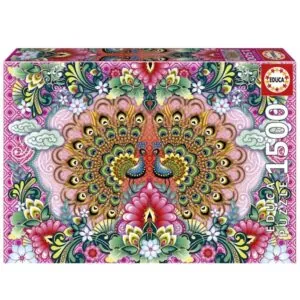 PUZZLE EDUCA : PAONS DU BENGALE - 1500 PIECES