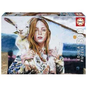 PUZZLE EDUCA - L. BRICK : LA PASTORA - 500 PIECES