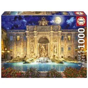 PUZZLE EDUCA : FONTAINE DE TREVI ROME - 1000 PIECES