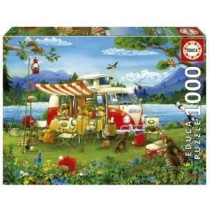 PUZZLE EDUCA : VACANCES A LA CAMPAGNE - 1000 PIECES
