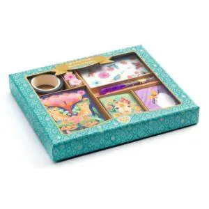 COFFRET CORRESPONDANCE MINI KENDRA LOVEY PAPER - DJECO