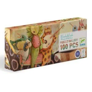 PUZZLE DJECO GALLERY : WONDERFUL RIDE - 100 PIECES