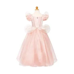 ROBE DE PRINCESSE ANTIQUE ROSE PALE 3/4 ANS - GREAT PRETENDERS