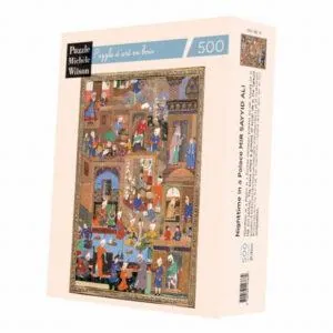 PUZZLE BOIS WILSON - MIR SAYYID ALI : NUIT DANS UN PALAIS - 500 PIECES