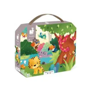 PUZZLE FRISE JANOD : LES ANIMAUX SAUVAGES - 36 PIECES