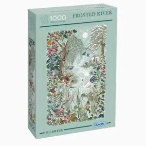 PUZZLE GIBSONS - THE ART FILE : FROSTED RIVER - 1000 PIECES