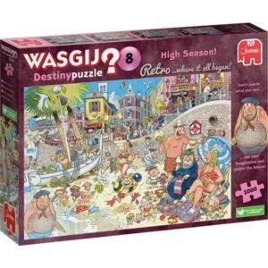 PUZZLE WASGIJ - DESTINY RETRO 8 : HAUTE SAISON ! - 1000 PIECES