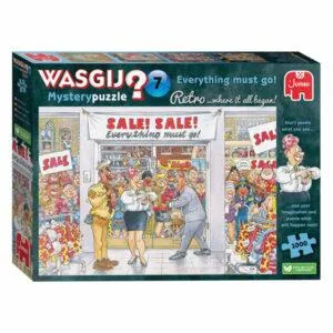 PUZZLE WASGIJ - MYSTERY RETRO 7 : DESTOCKAGE ! 1000 PIECES