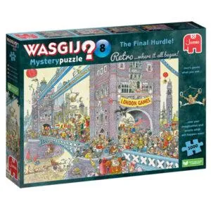 PUZZLE WASGIJ - MYSTERY RETRO 8 : L OBSTACLE FINAL ! - 1000 PIECES